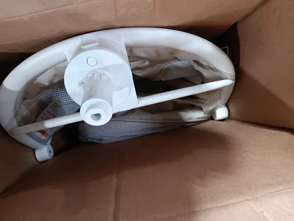 Baby Swings for Infants, Bluetooth Infant Swing with Music Speaker, 3 Seat Posit